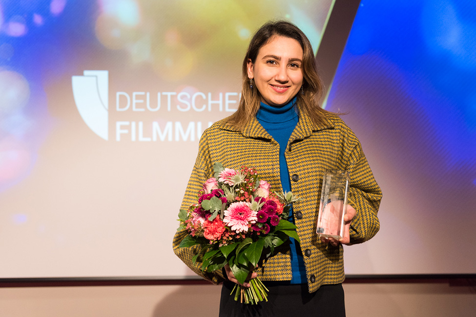 Arezou Rezaei beim Deutschen Filmmusikpreis 2024