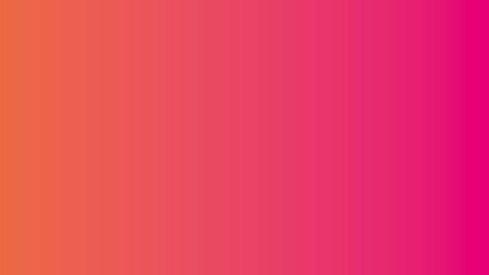 Farbverlauf von orange links zu pink rechts