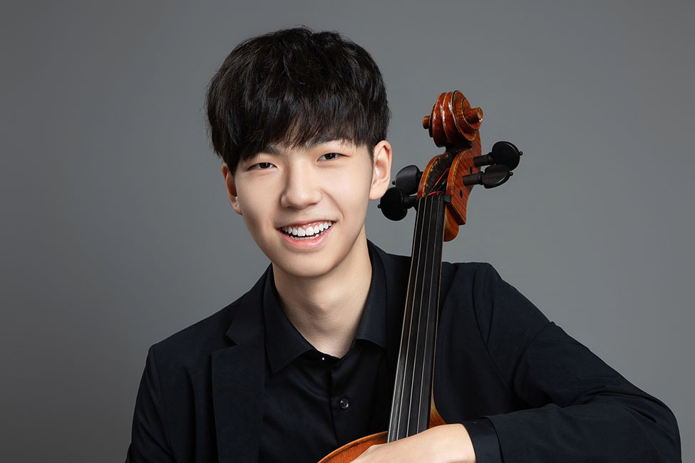 HMTM-Student Lele Wangwang am Violoncello